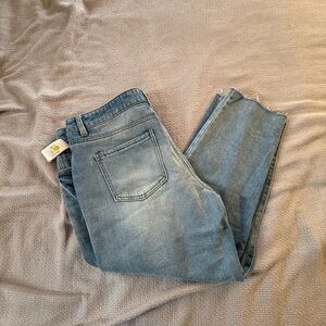 Light Blue Straight Jeans
